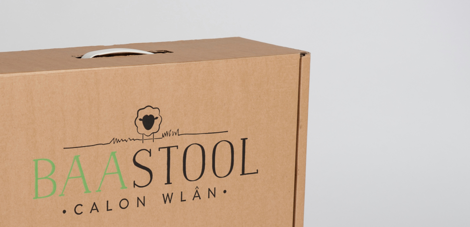 Plastic Carry Handle on a Box