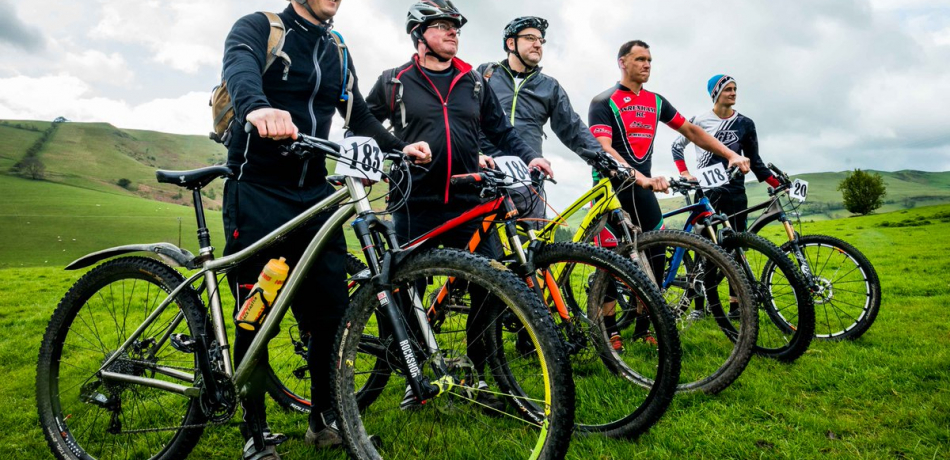 Ready for the off - Dairi-Pak Mountain Bike Challenge