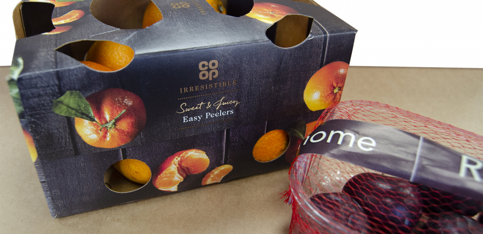 Plastic and box board fruit packaging - Dairi-Pak